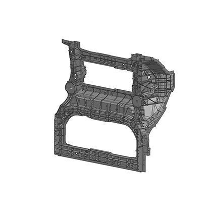 Rear floor